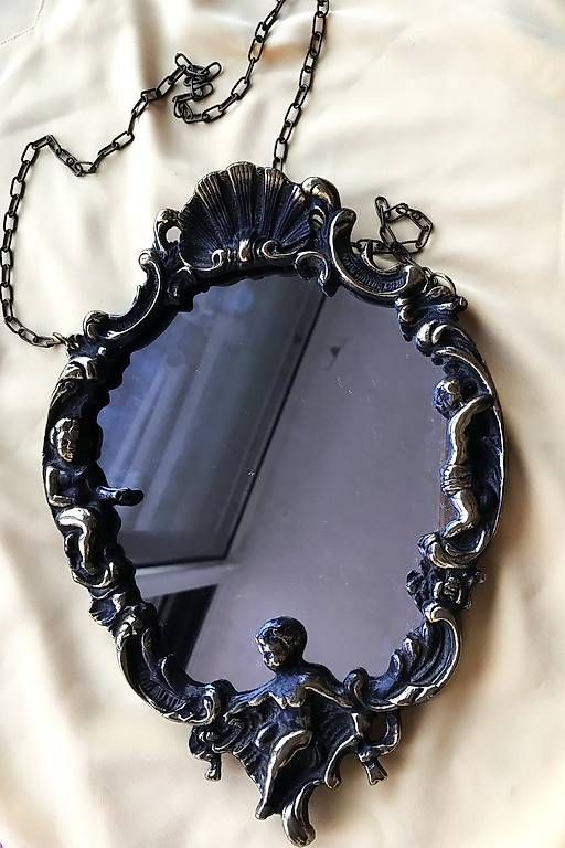Specchi: Petit miroir avec angelots – Usato da Estavayer-le-Lac venduto da mar_2s6b 1