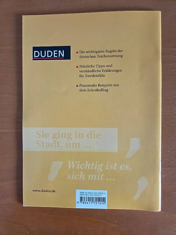 Libri: Sprachbücher Englisch und Duden Kommasetzung – Usato da Wettingen venduto da Roberto.Pecorari