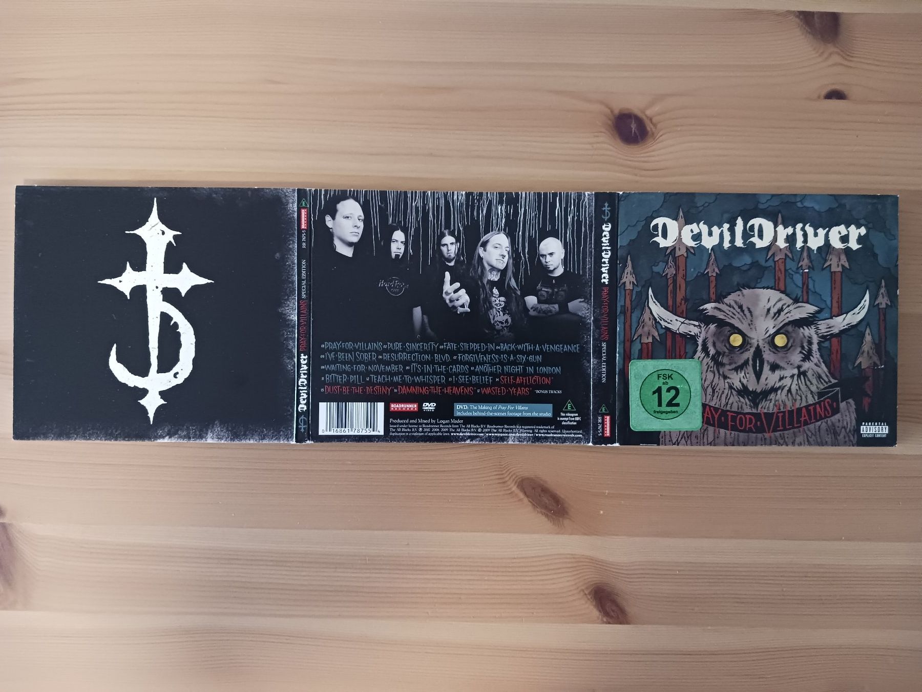 CD: DevilDriver - Pray for Villains, CD/DVD – Usato da St. Gallen venduto da KCC 2
