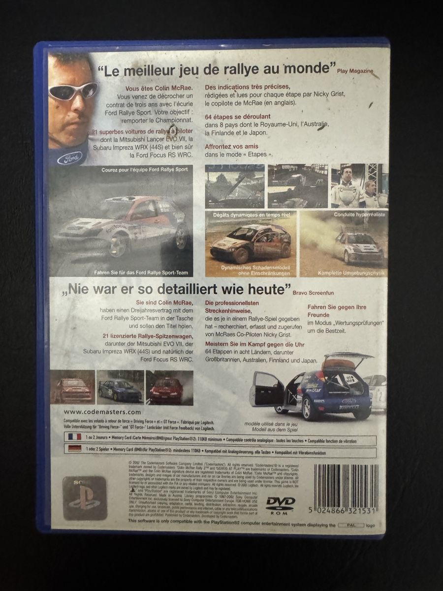 Sony Giochi: Colin mcrae rally 3 – Usato da Münchenbuchsee venduto da Gabriele69 2