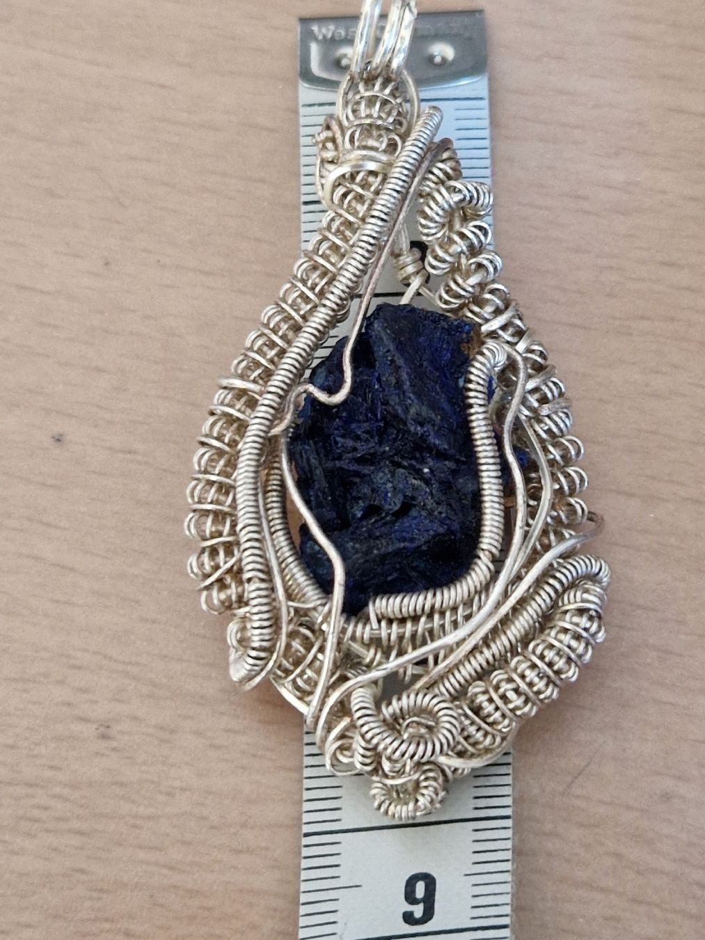 Ciondoli: Splendide pendentif AZURITE, artisanat lithothérapie – Nuovo (secondo la descrizione) da SAXON venduto da Mariposita1428 6