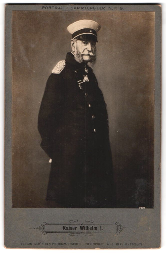Fotografie & Manifesti: Fotografie NPG, Berlin, Kaiser Wilhelm I – Usato da Berlin venduto da bartko-reher