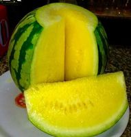 5  stk SAMEN seltene Gelbe Wassermelone