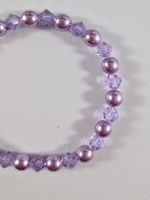 Swarovski Damen Armband Bracelet in violet Glasperlen