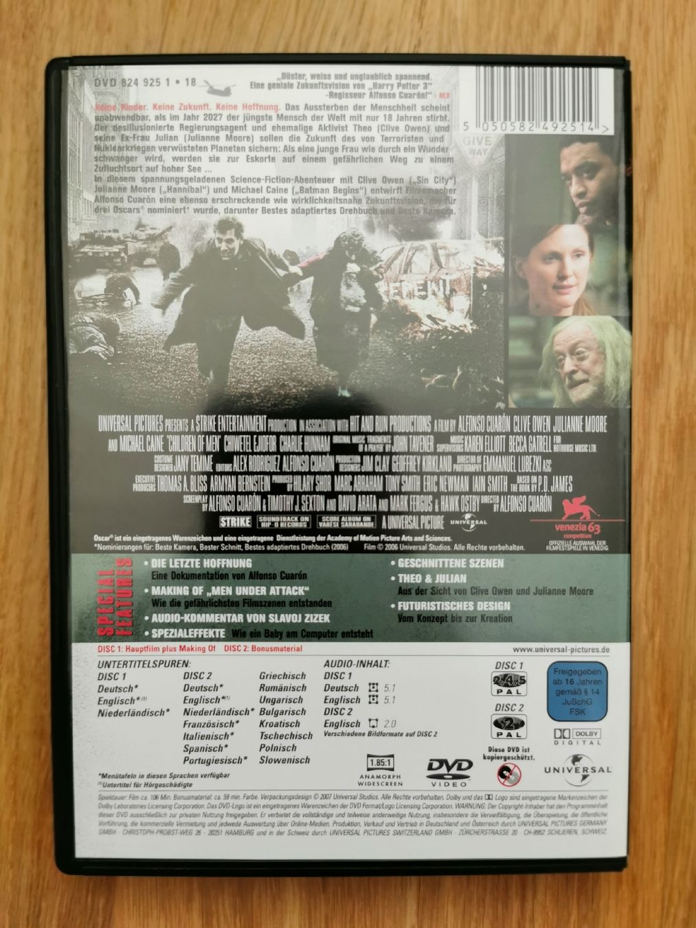 Tous les DVDs: Children of Men - DVD – D'occasion à Arnegg par michik999 1