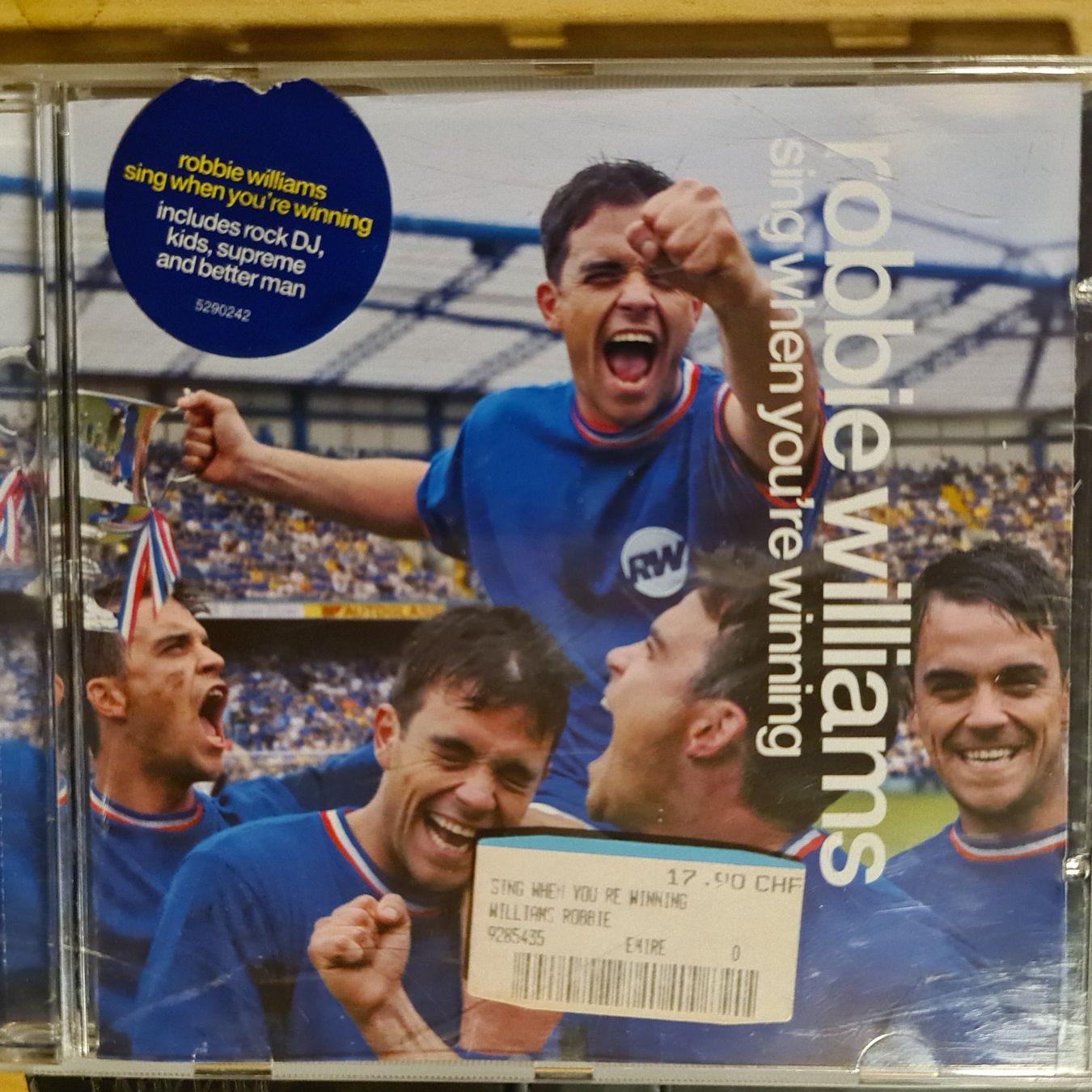 CD: Robbie Williams - sing when you're winning – Usato da Dintikon venduto da Vexi