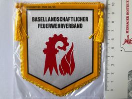 Vintage Wimpel   BASELLANDSCHAFTLICHER   FEUERWEHRVERBAND