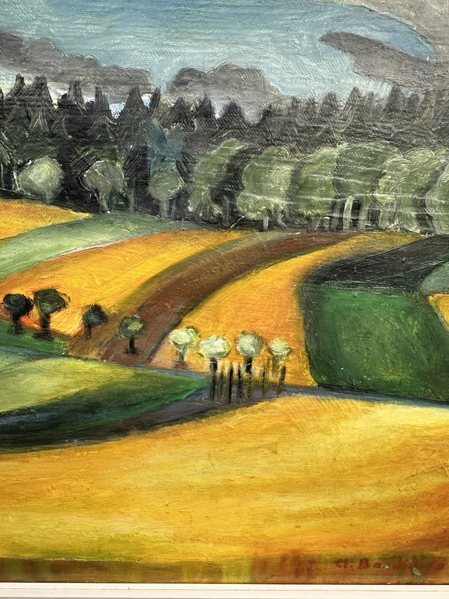 Dipinti: Tableau Baudin 50.Paysage d'été – Usato da Lausanne venduto da artnouveau04 2
