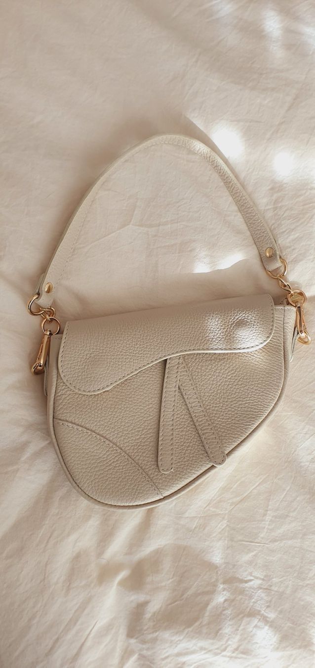 Borse da donna: Hochwertige Echtleder Handtasche Damen beige Neu – Nuovo (secondo la descrizione) da Stansstad venduto da InStyle8 6