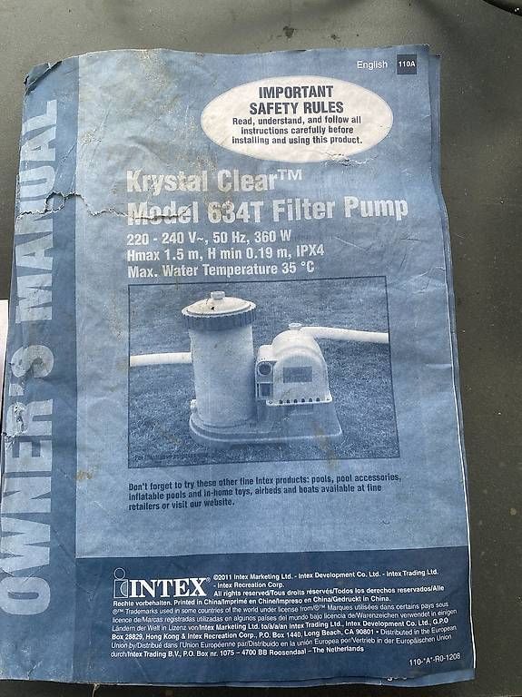 Accessori per Piscine: Pool Filterpumpe – Usato da bellach venduto da Listowel 3