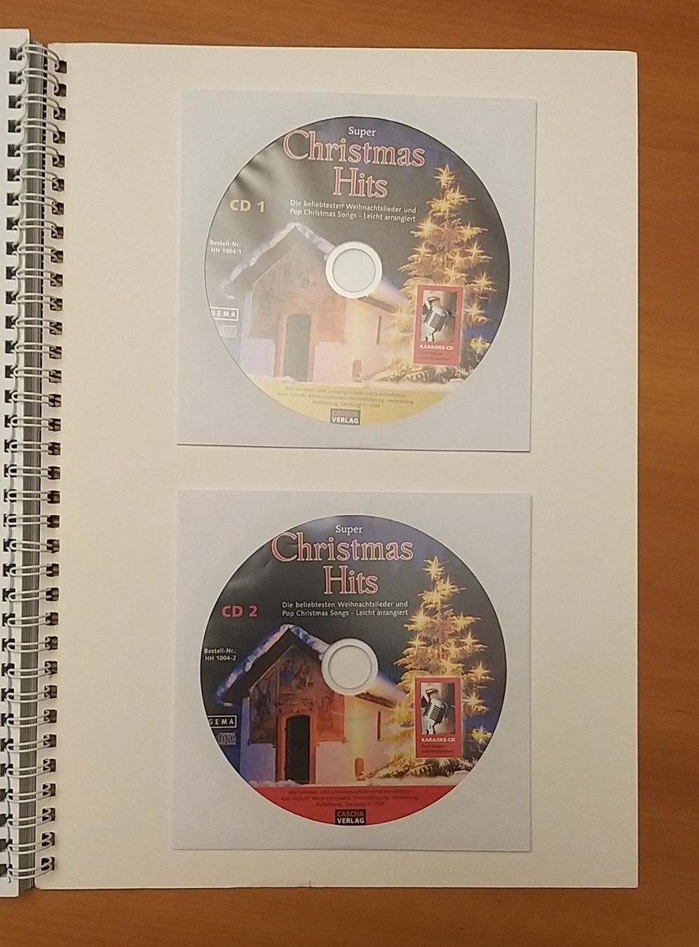 Musikinstrumente: Super CHRISTMAS HITS inkl. 2 KARAOKE-CD – Neu und originalverpackt aus Rotkreuz von CLASAX 3