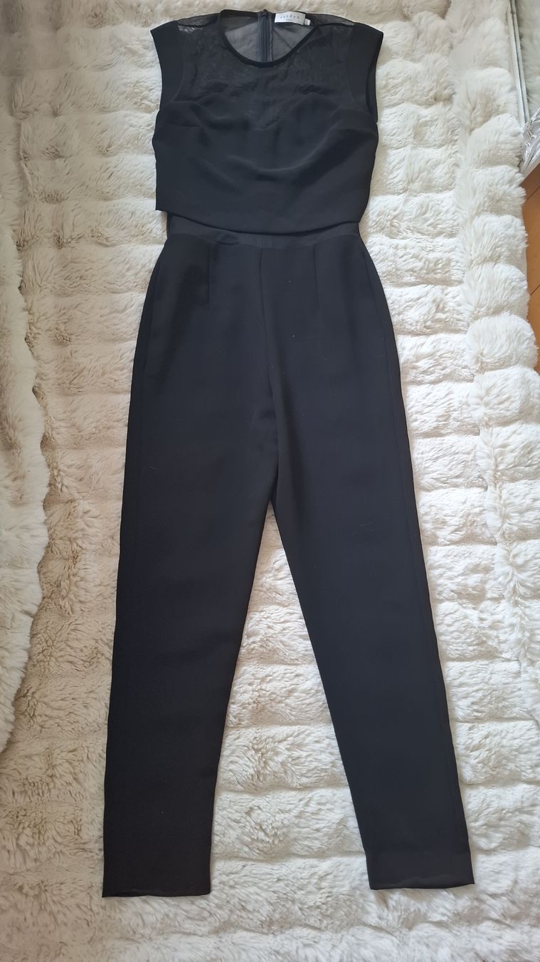 Sandro Tute: Combinaison Sandro - Noire - Transparences mesh - Taille 1 S – Nuovo (secondo la descrizione) da Le Locle venduto da sAm_2112 2