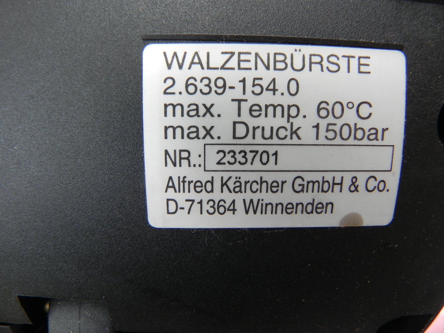 Kärcher Altro per la casa: Kärcher Zubehör Walzenbürste – Nuovo (secondo la descrizione) da Winterthur venduto da Retan0 2