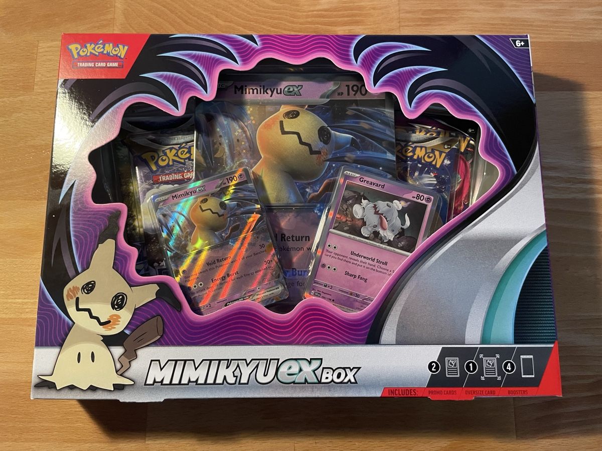 Pokémon Sammelbilder & Trading cards: Pokemon TCG Mimikyu EX Box – Neu und originalverpackt aus Arlesheim von