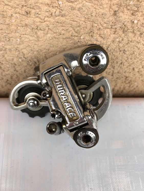 VINTAGE SHIMANO FC-7200 DURA-ACE EX CRANKSET 53/42T & PD-7200 PEDALS AERO