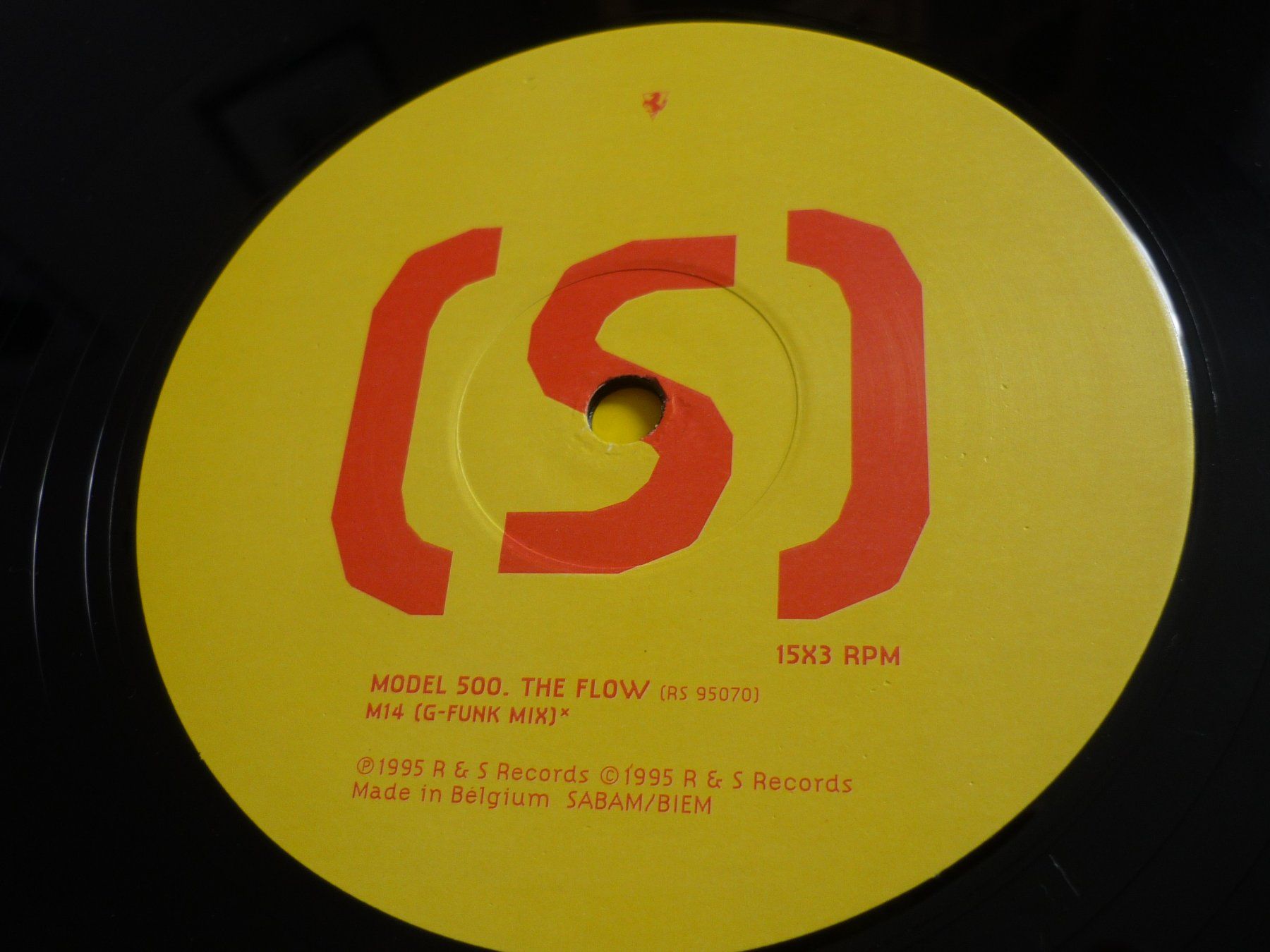 Dischi in vinile: Rare Techno Vinyl - Juan Atkins - model 500 the flow – Usato da Beringen venduto da Flatretriever 3
