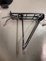 Platscher Fahrrad Gepäckträger schwarz Metall gebraucht