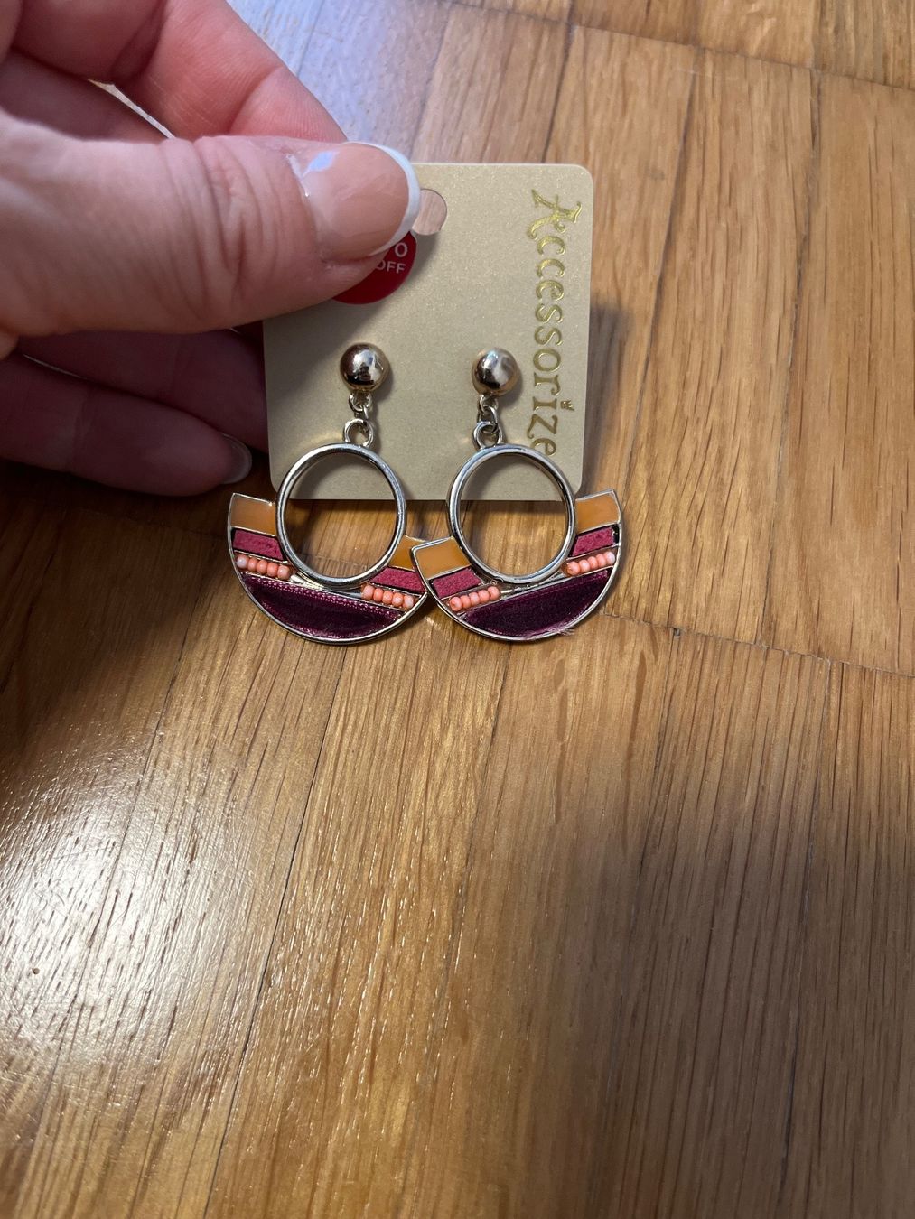 Ohrringe & -stecker: Boho Ohrringe, Halbkreis – Gebraucht aus Jona von Good_luck1_