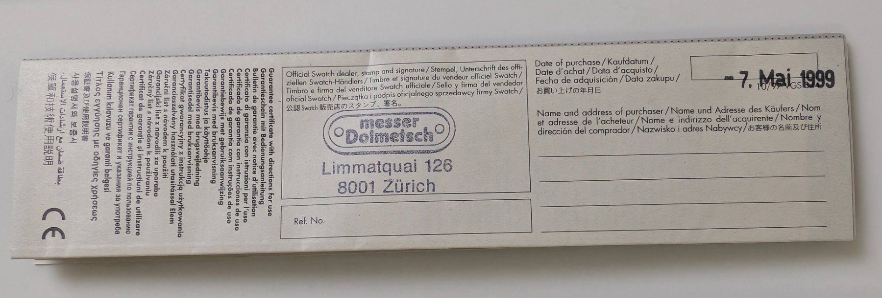 Swatch Orologi: Swatch Uhr "For Mum" Muttertag Special, 1999, Rarität – Nuovo (secondo la descrizione) da Zürich venduto da axolottchen 3