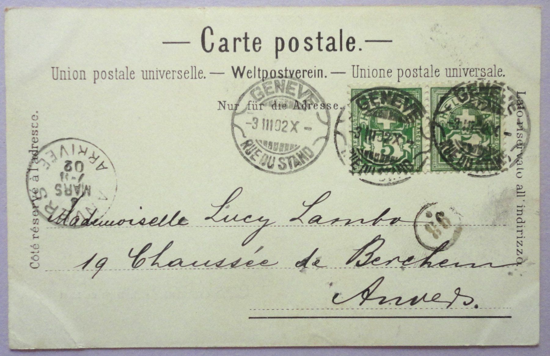 Cartoline postali: Château de Chillon et la Dent du Midi – Difettoso da Fétigny venduto da Billy2miny 1
