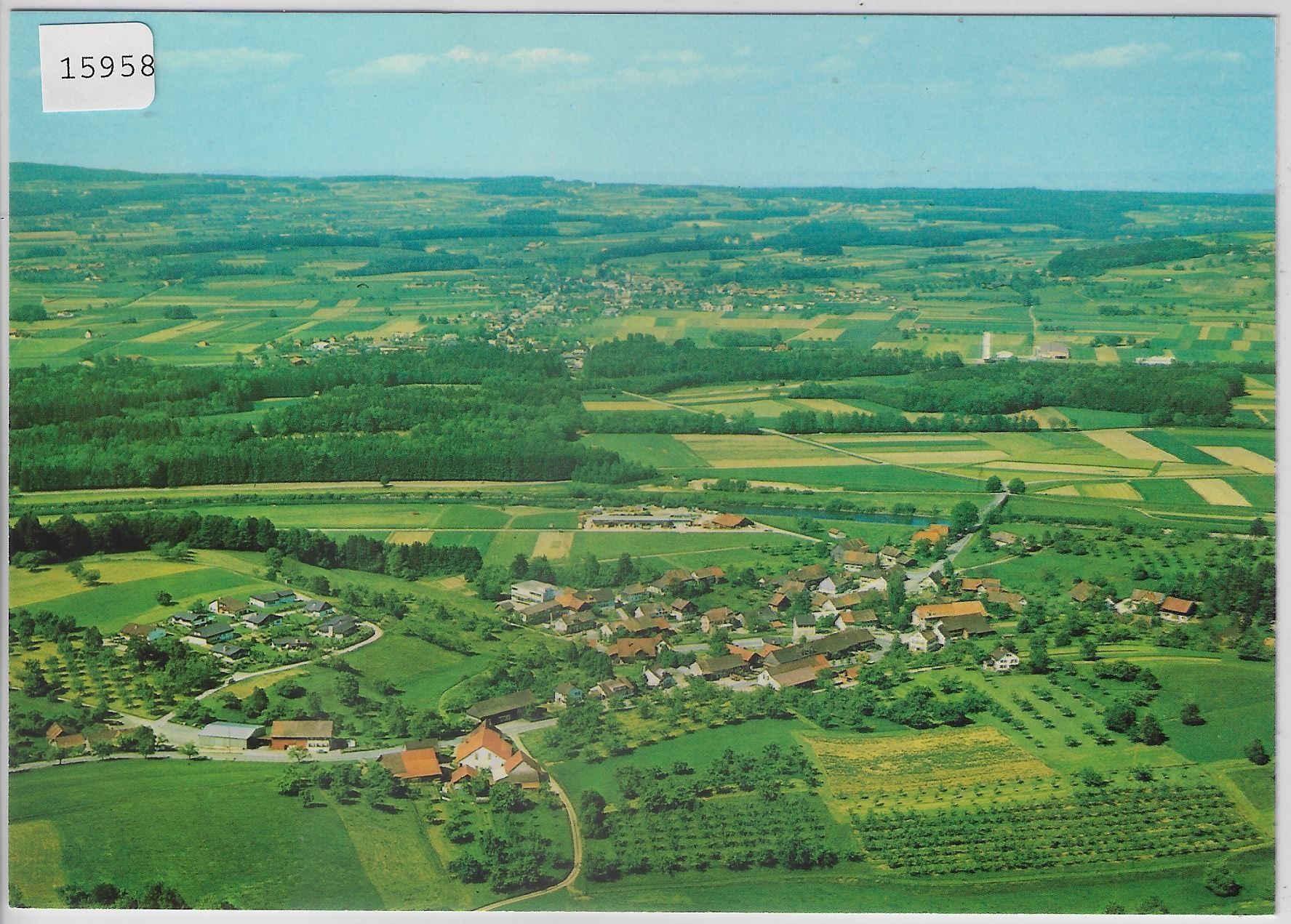 Ansichtskarten: Flugaufnahme Amlikon TG – Antik aus Ettingen von Kartenplanet
