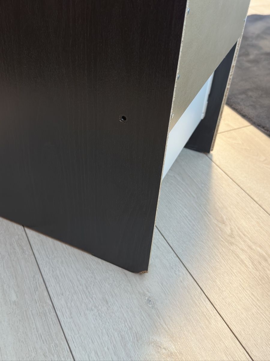 Ikea Comodini: Nachttisch mit zwei Schubladen, Schwarz – Usato da Hinwil venduto da sin_9j5s 4