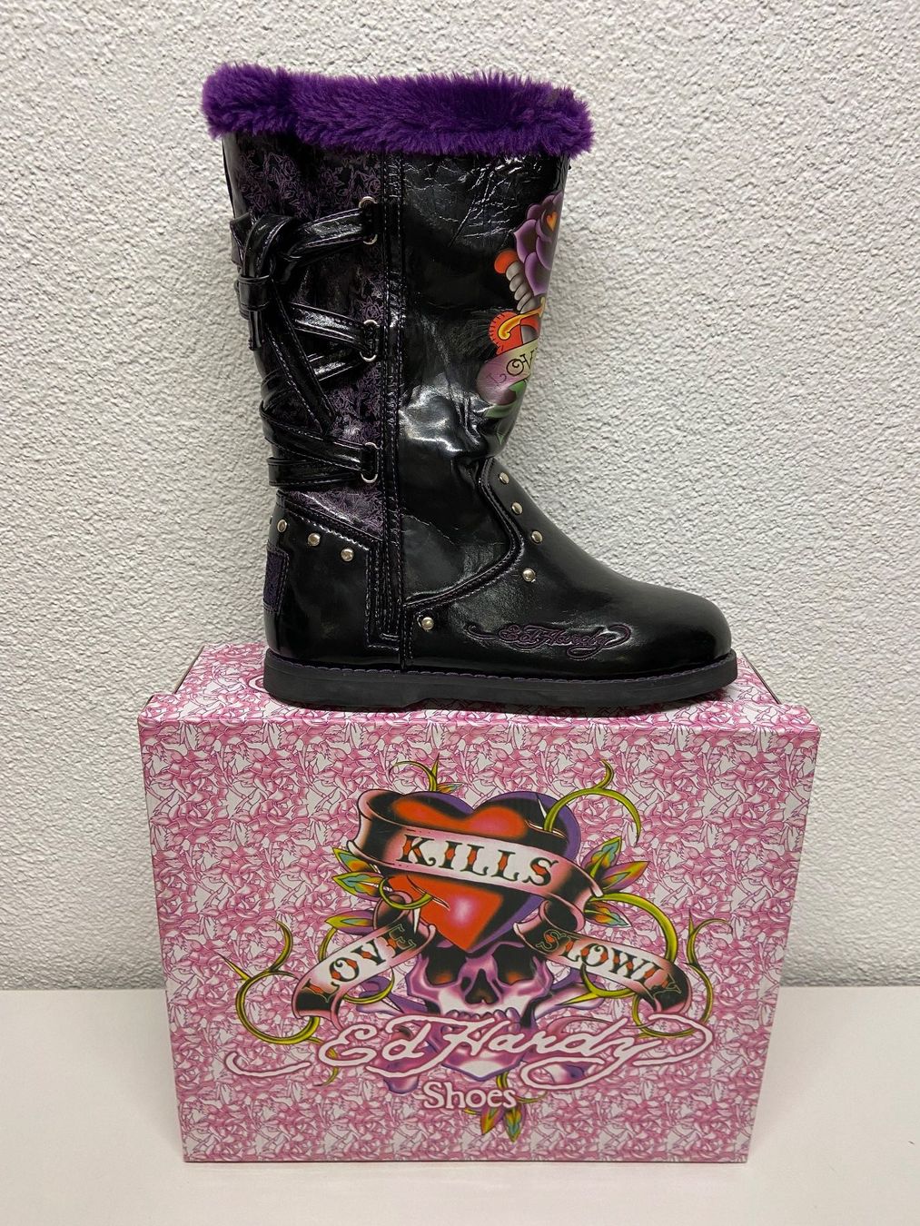 Ed Hardy Scarpe da uomo: ORIGINAL ED HARDY   RETRO 2009    GRÖSSE 44 – Nuovo e nell'imballaggio originale da Zürich venduto da LIQUIDATOR.CP