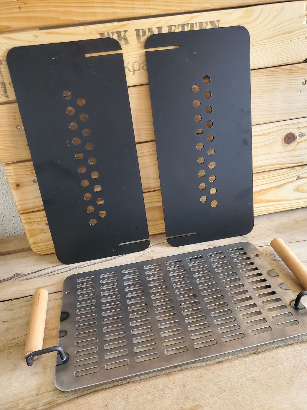 Grills: Praktischer Grill für unterwegs, Qualitätsprodukt ca 6.5 kg  – Neu (gemäss Beschreibung) aus Einsiedeln von high5 3