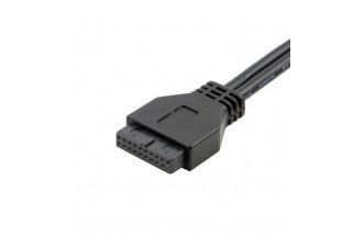 Unità & Adattatore: USB 3.1 Typ C zu USB 3.0 Mainboard 19pol – Nuovo e nell'imballaggio originale da Unterägeri venduto da RmOnline 1