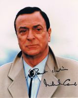 Michael Caine 1933- Autogramm signiert Foto 20x25cm