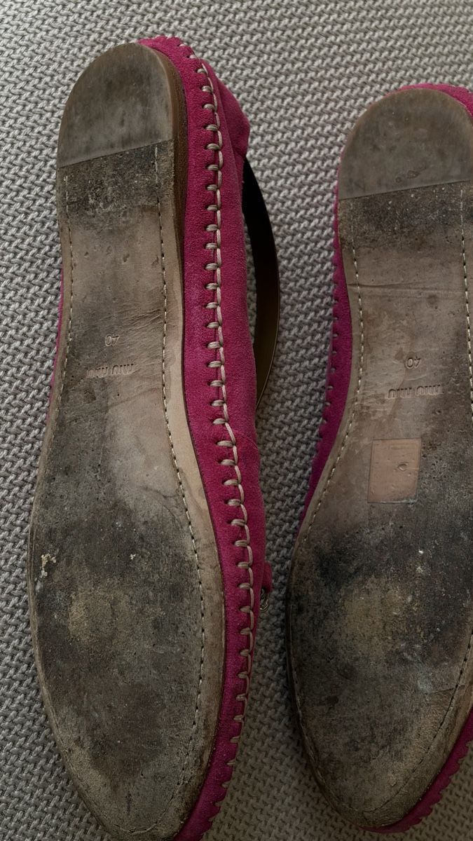 Miu Miu Scarpe da donna: MiuMiu Mokassins Wildleder – Usato da St. Moritz venduto da Capricorn88 3