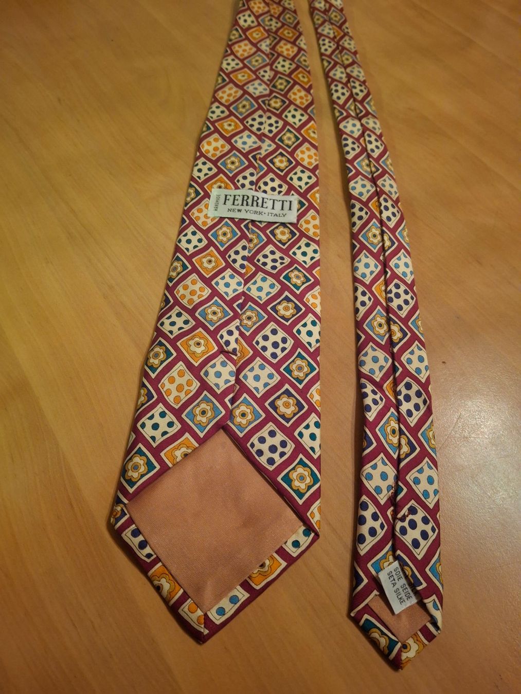 Cravatte: Cravate 100% soie marque Ferretti – Usato da Villiers venduto da san_jn5w 3