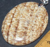 Anhänger L-4181 – Candy Aragonit 39x29mm