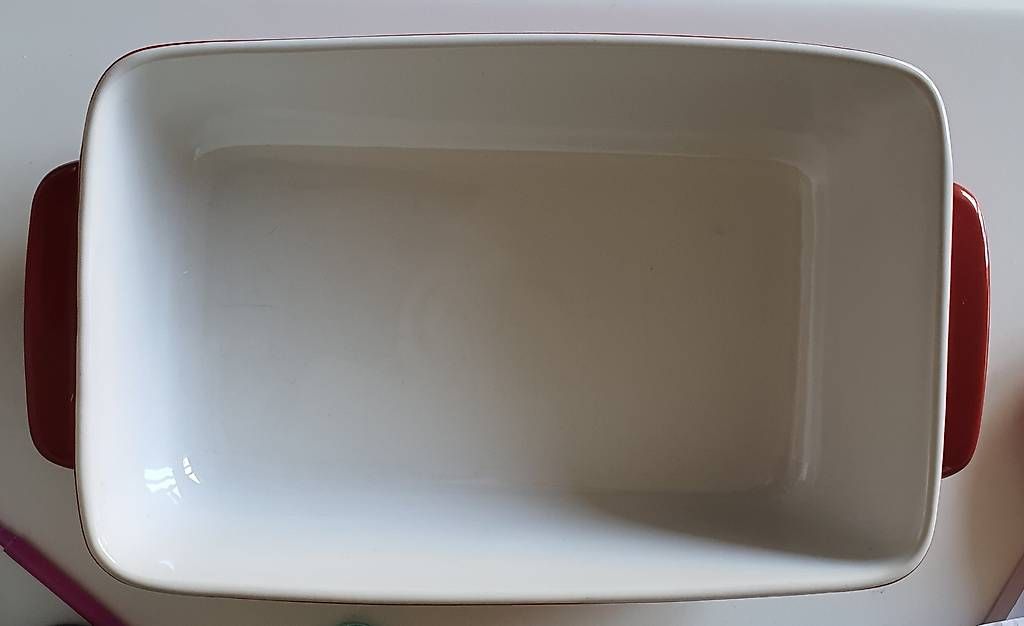 Pyrex Teglie da forno: Pyrex Keramik-Auflaufform   Rot  Wie neu – Nuovo (secondo la descrizione) da Riedholz venduto da Suroman 2