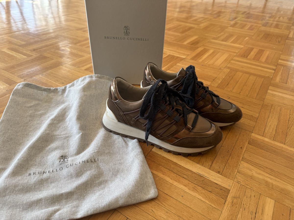 Brunello Cucinelli Damenschuhe: Brunello Cucinelli luxury sneakers – Neu (gemäss Beschreibung) aus st prex von magdalenaonline 1