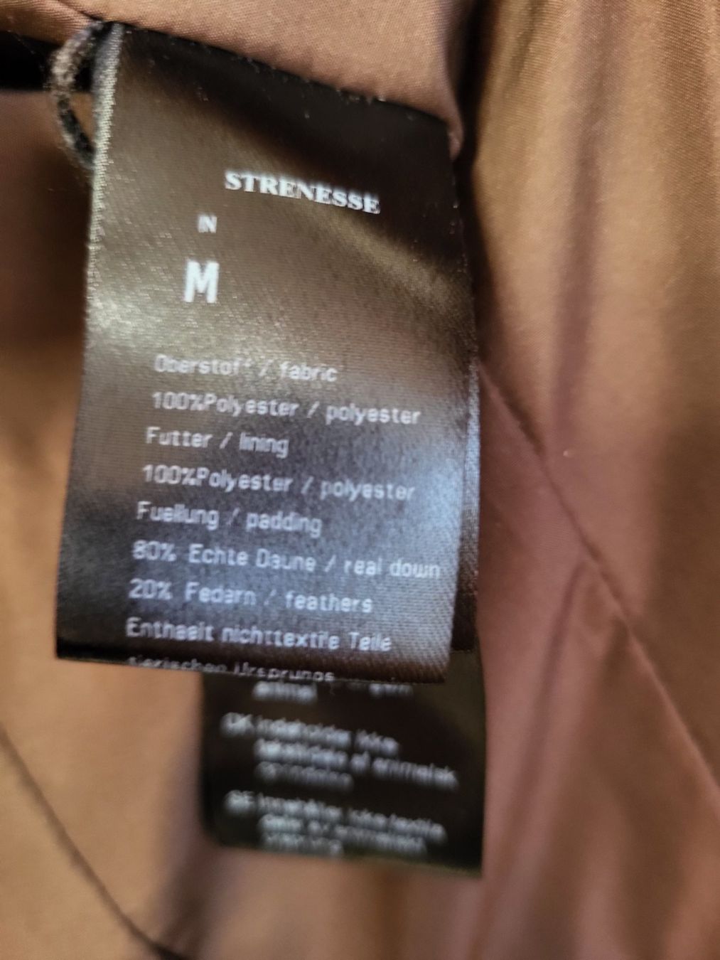 Strenesse Giacche: Strenesse Herren Daunenjacke, Gr. M - Braun – Usato da Baar venduto da clar6 6