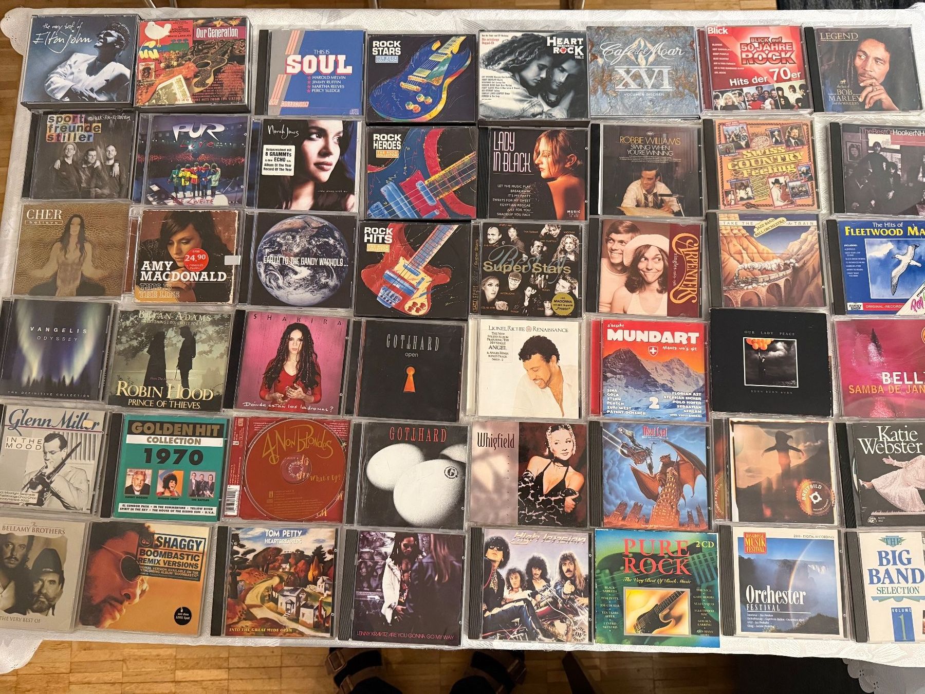 CD: 48 CD Pop/Rock/Jazz - Vintage – Usato da Zürich venduto da fehlton