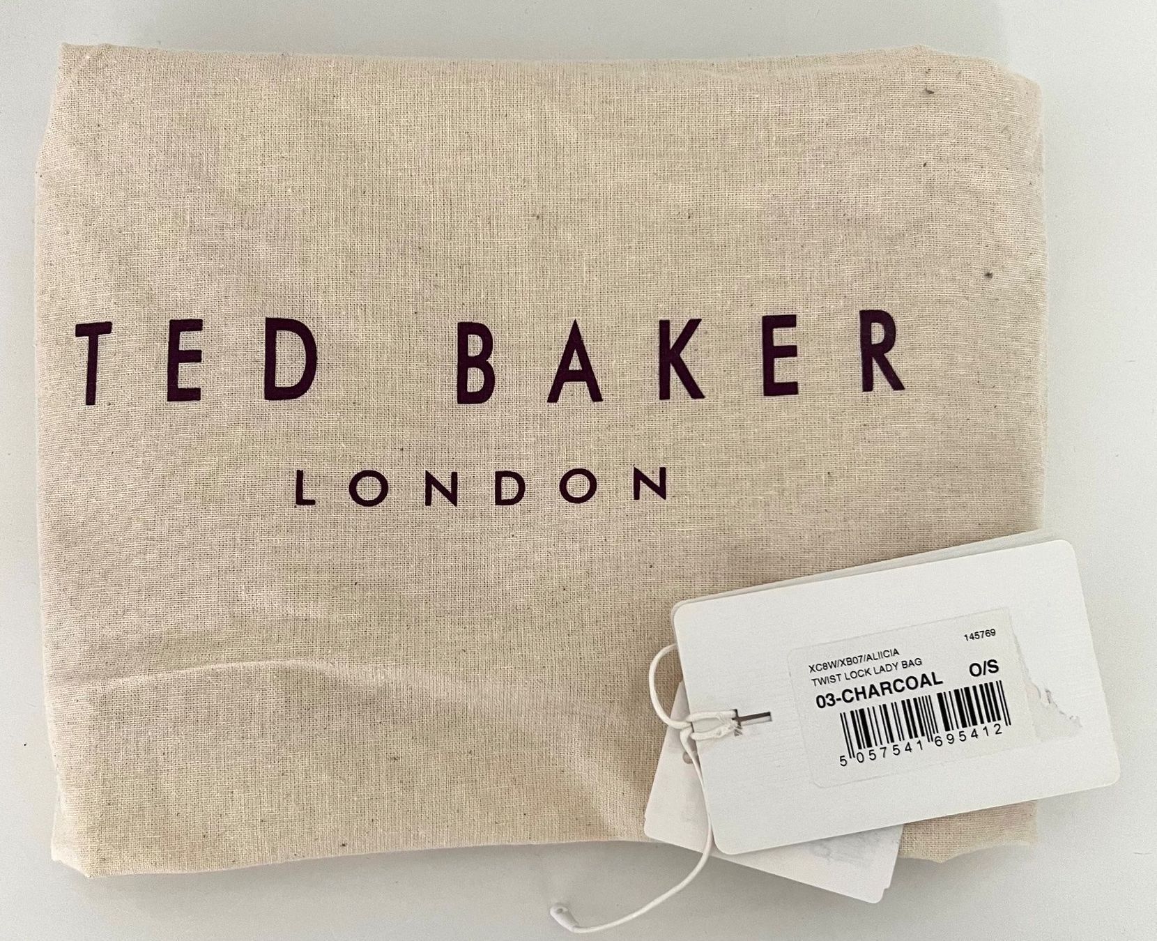 Ted Baker Borse da donna: Ted Baker Handtasche (grau) - Vintage Style – Usato da Eichberg venduto da Lolapop18 4