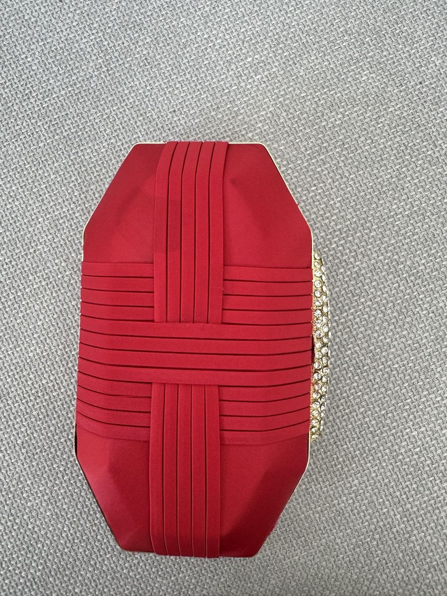 Borse da donna: Pochette strass soirée rouge – Usato da Granges VS venduto da rvn 6
