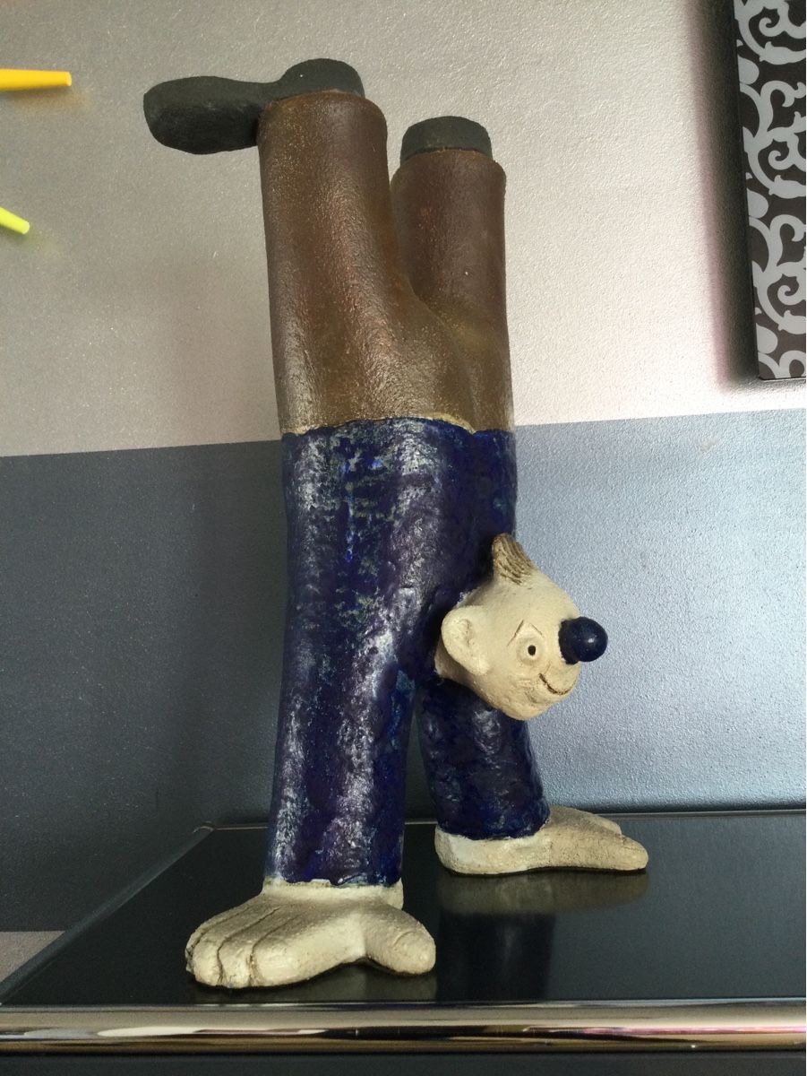Statuette: Génial petit clown en céramique – Nuovo (secondo la descrizione) da Vesin venduto da Erwy 3