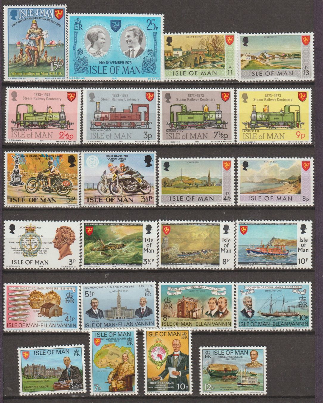 Alle Briefmarken: Isle of Man – Neu und originalverpackt aus Crans-Montana von kira56