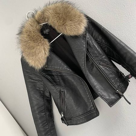 Topshop Lederjacke 