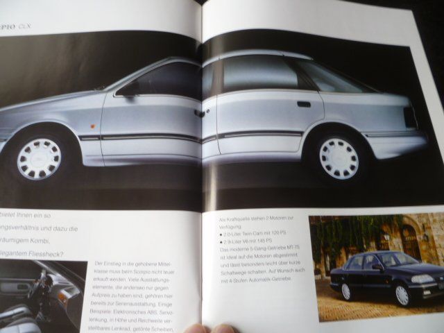 Ford Documenti: Ford Scorpio Prospekt 2.1992 – Usato da Zofingen venduto da sosalinos01 8
