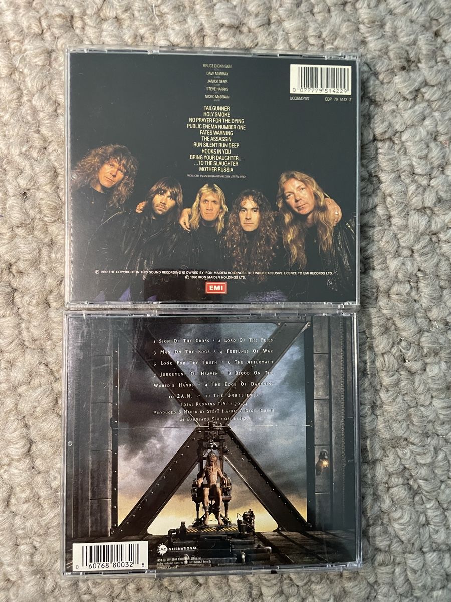 CDs: 2x Iron Maiden  – Neu (gemäss Beschreibung) aus Reinach AG von trigger7811 2