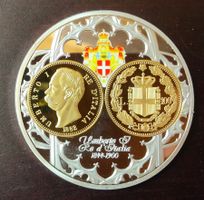 Farbmedaille Umberto I PP