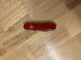Taschenmesser Victorinox rot gebraucht mit Korkenzieher