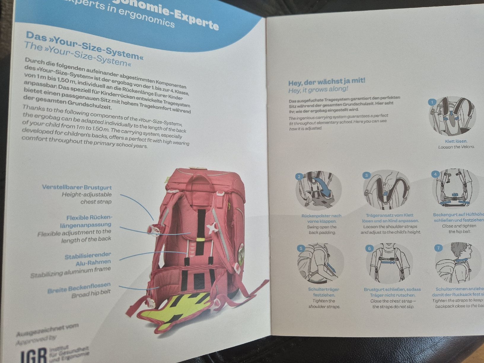 Ergobag Kindertaschen: Ergobag cubo Thek inkl. Zubehör – Gebraucht aus Bülach von Best-Touchdown 4