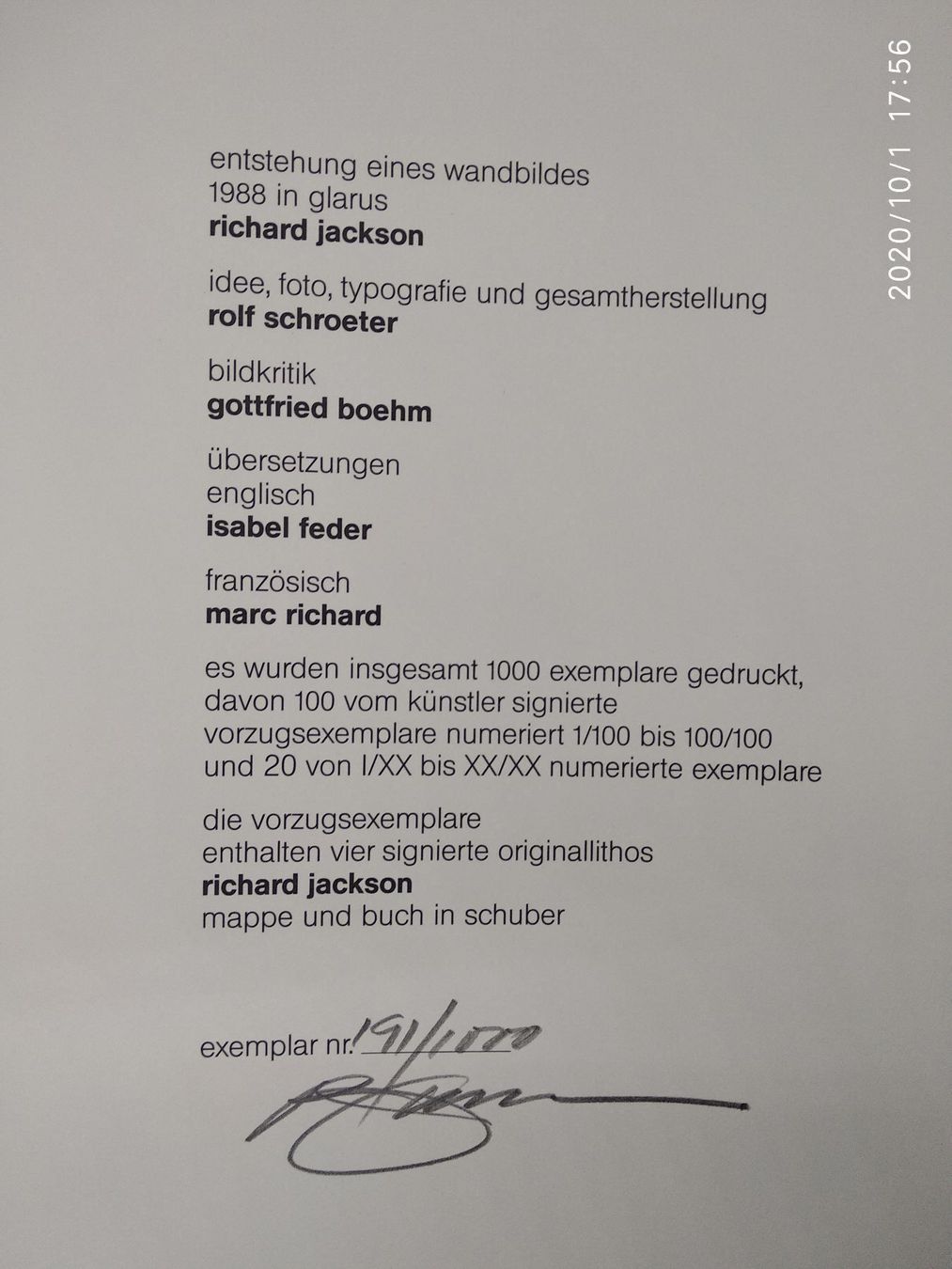 Dischi in vinile: ROLF SCHROETER - RICHARD JACKSON – Usato da Goldach venduto da Gaip 9