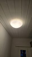 Moderne Deckenlampe, weiss, guter Zustand ca. 25cm