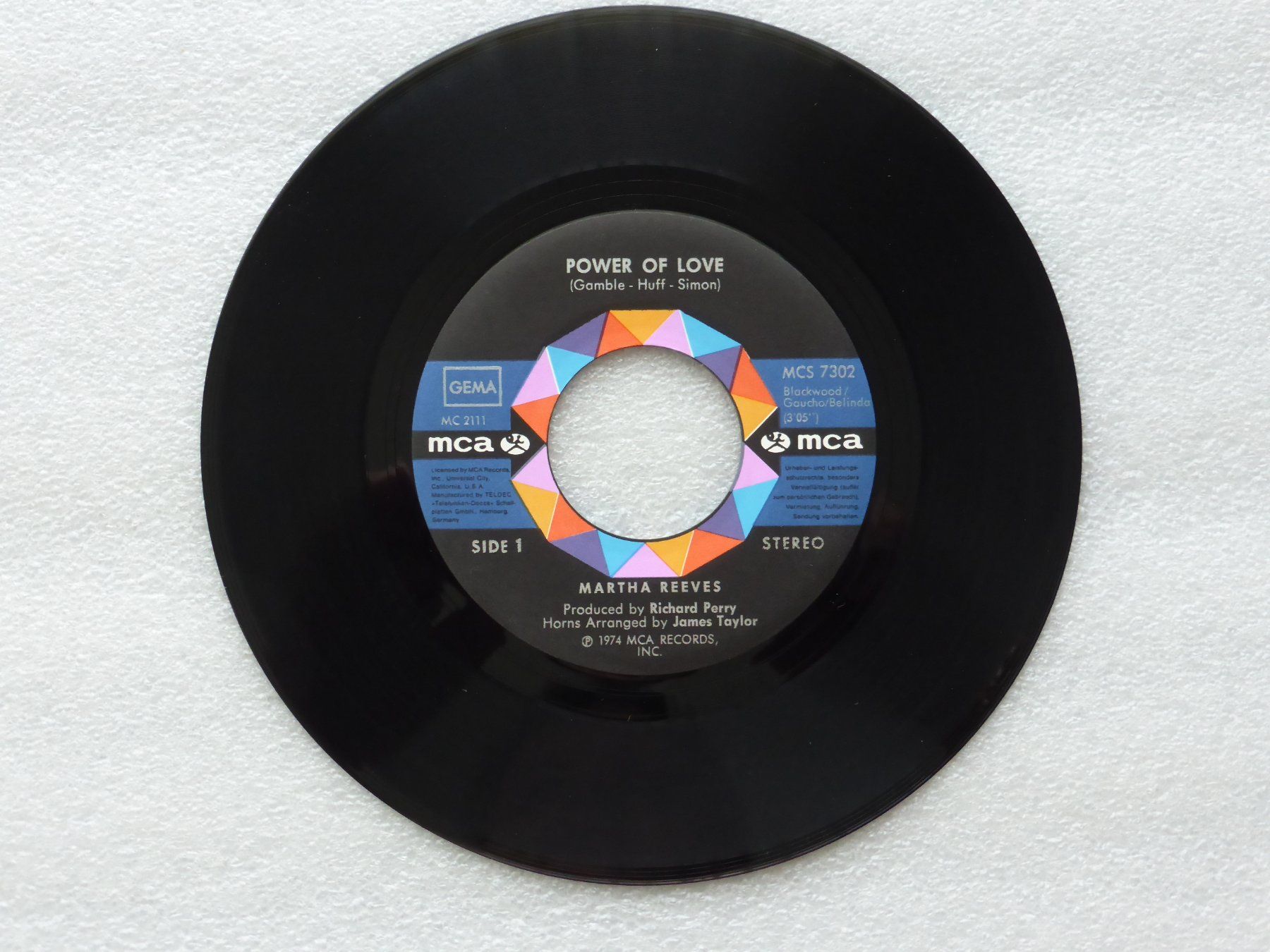 Dischi in vinile: Vinyl Single   MARTHA REEVES – Usato da Küssnacht am Rigi venduto da Mondkinder 1